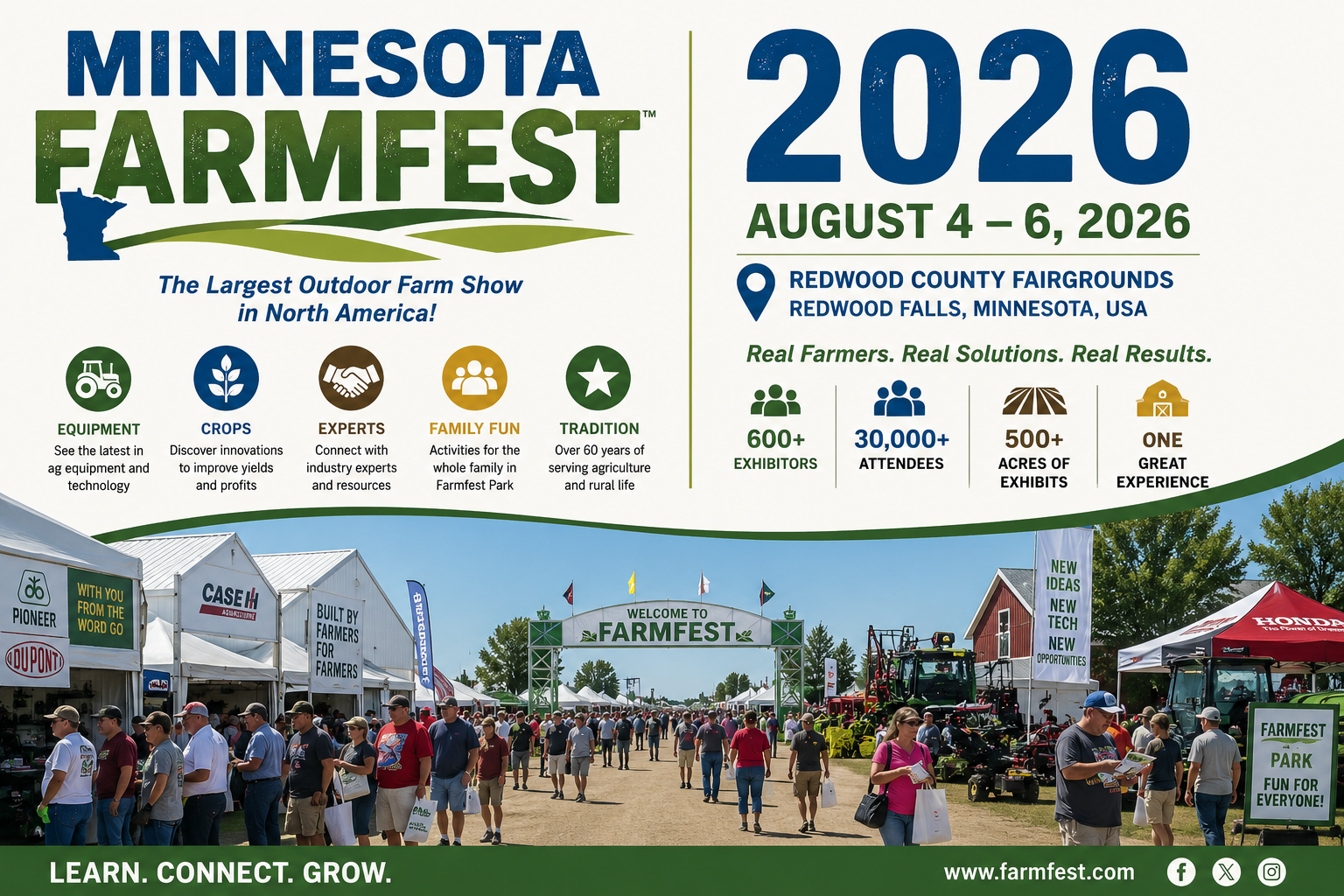 Minnesota Farmfest 2026 Attendees & Exhibitors Email List
