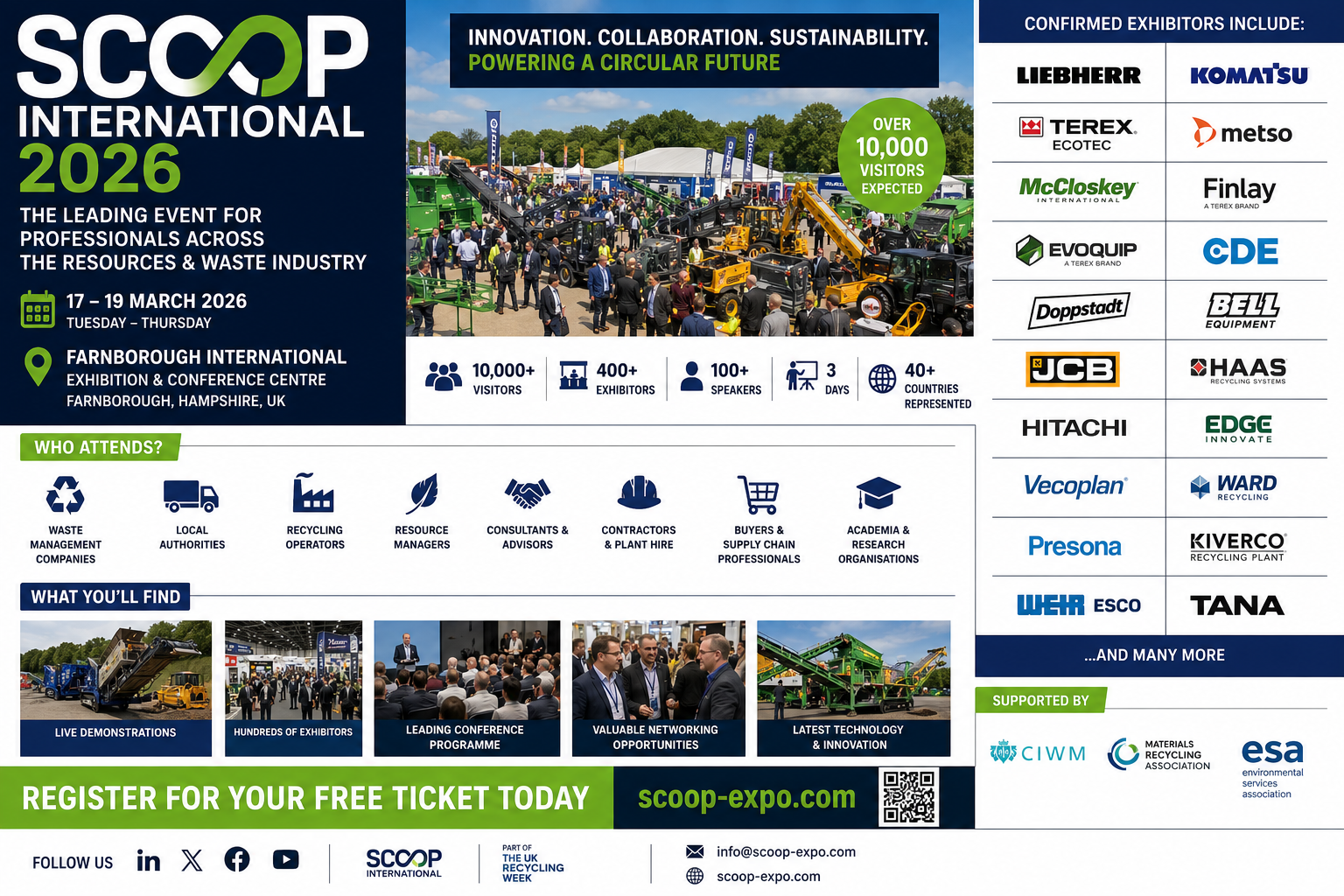 Scoop International 2026 Attendees & Exhibitors List