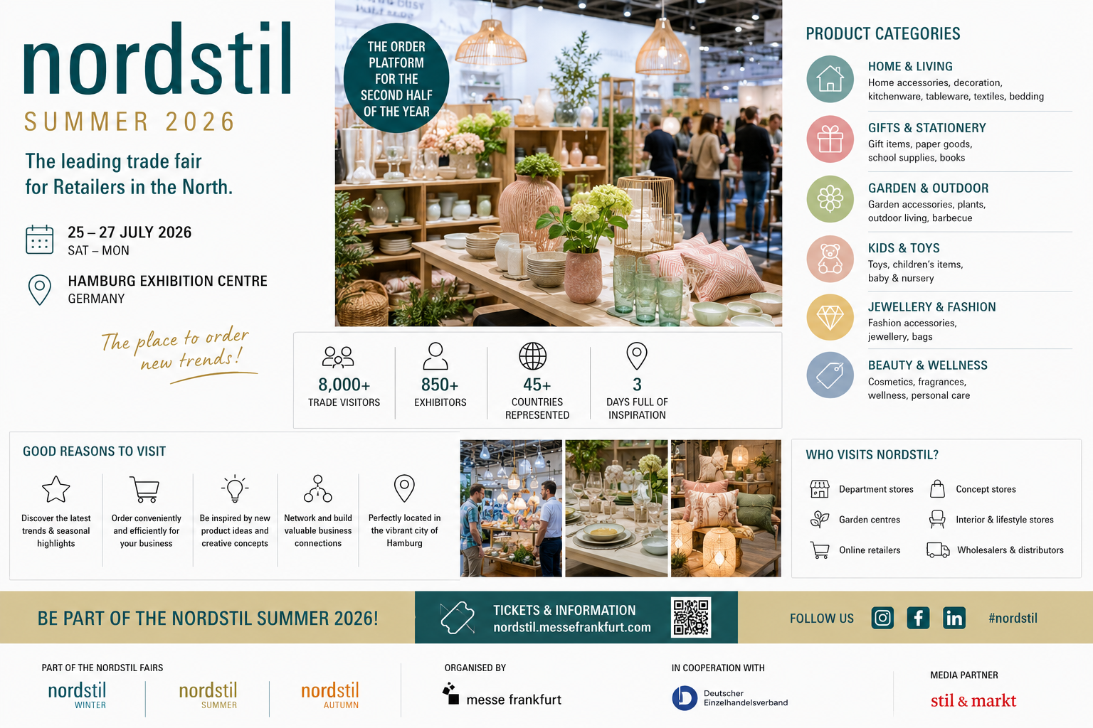Nordstil Summer 2026 Attendees & Exhibitors List