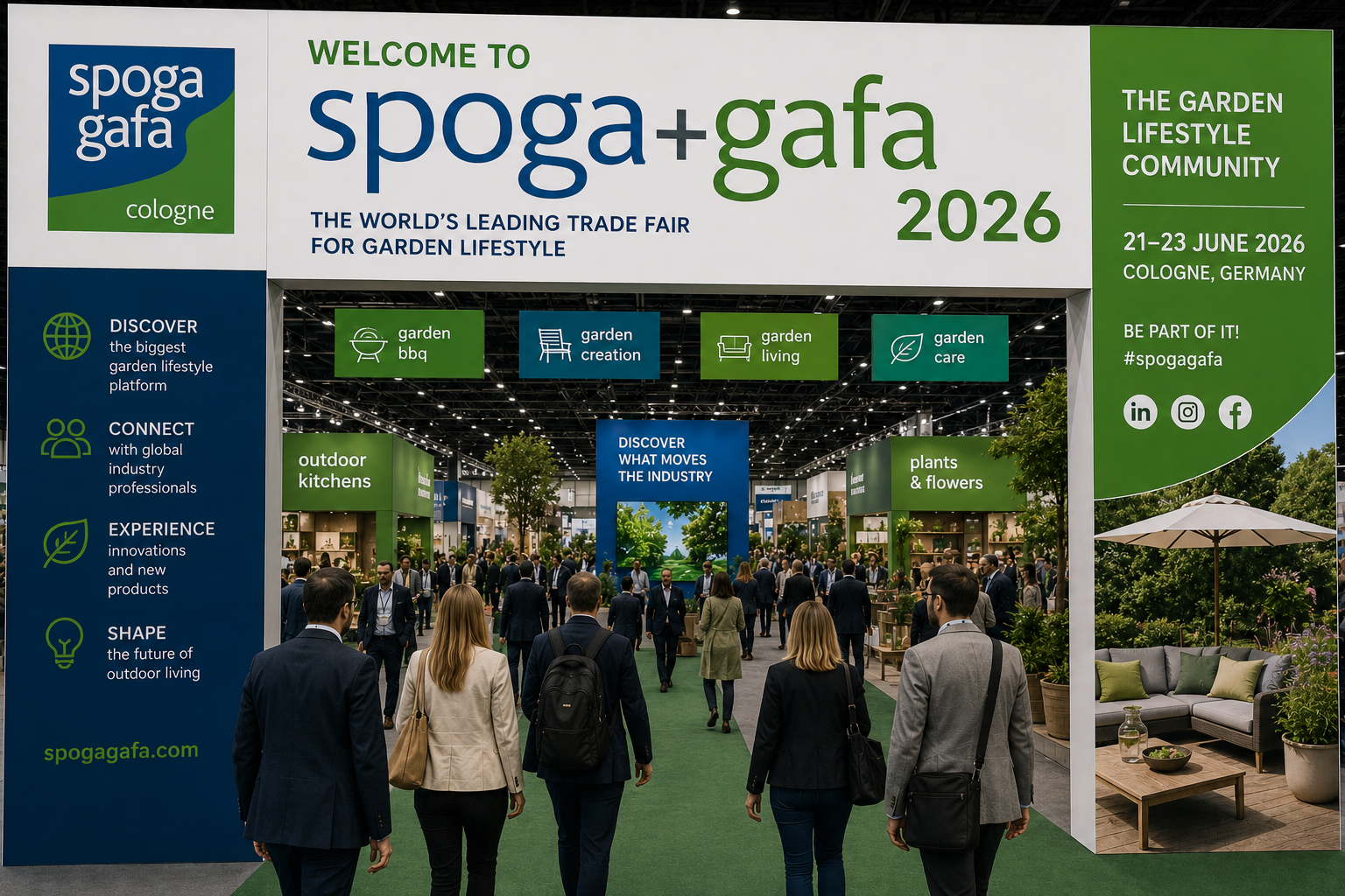 spoga+gafa 2026 Attendees & Exhibitors Email List