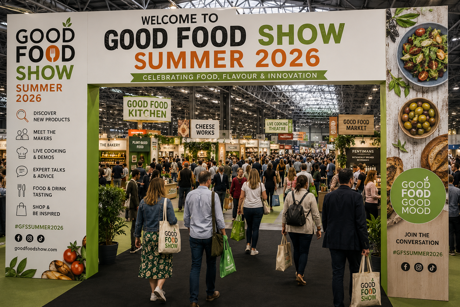 Good Food Show 2026 Attendees & Exhibitors Email List