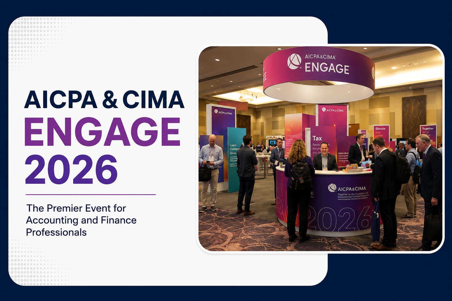 AICPA & CIMA ENGAGE 2026 Attendees & Exhibitors Email List