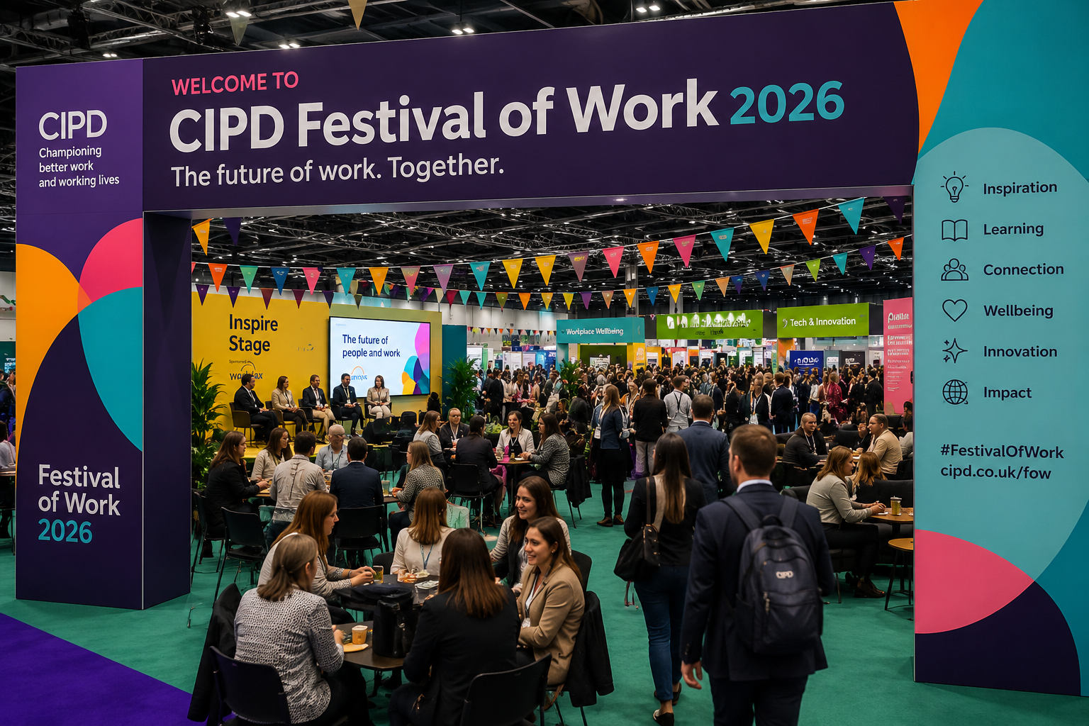 CIPD Festival of Work 2026 Attendees & Exhibitors List