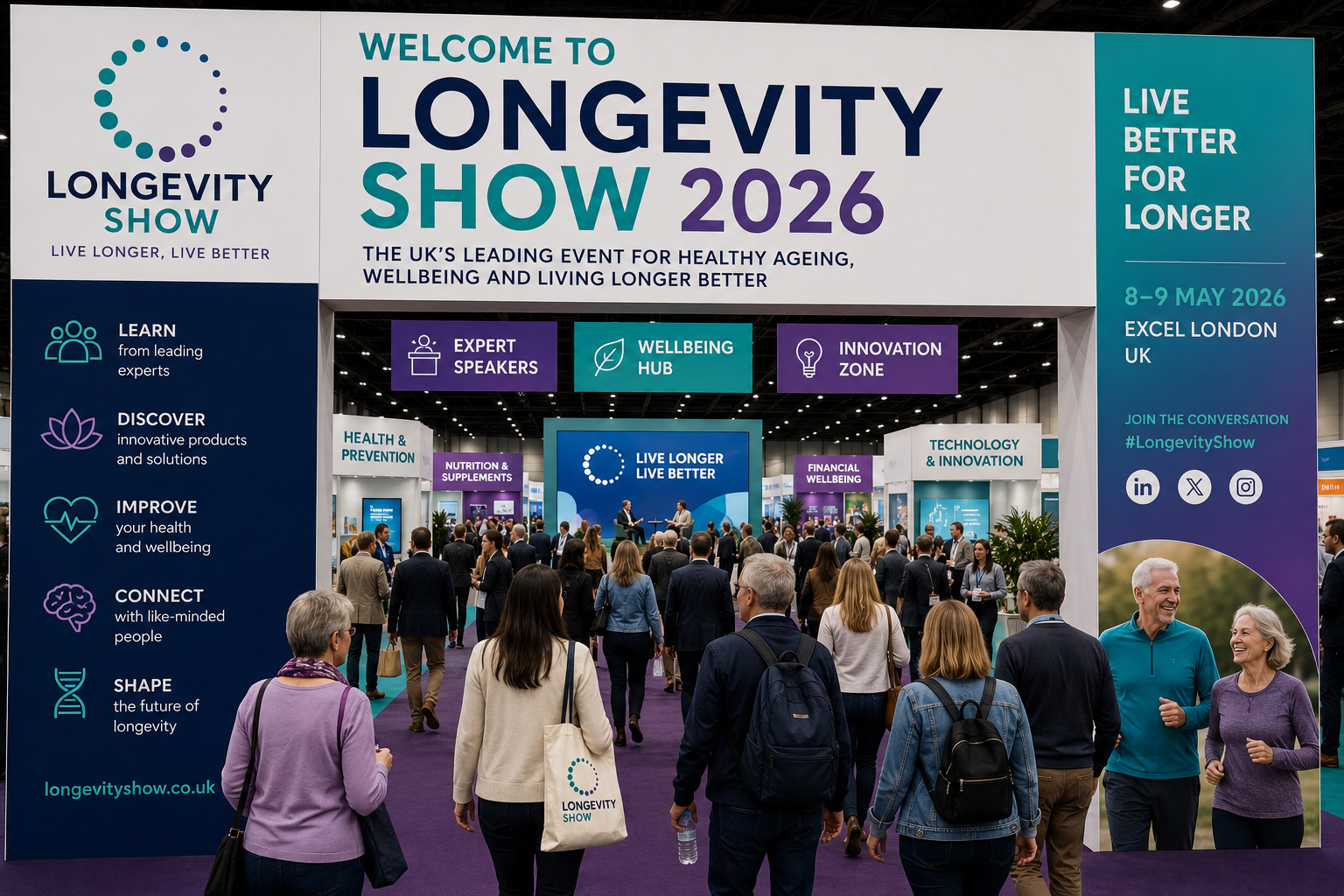 The Longevity Show 2026 Attendees & Exhibitors Email List
