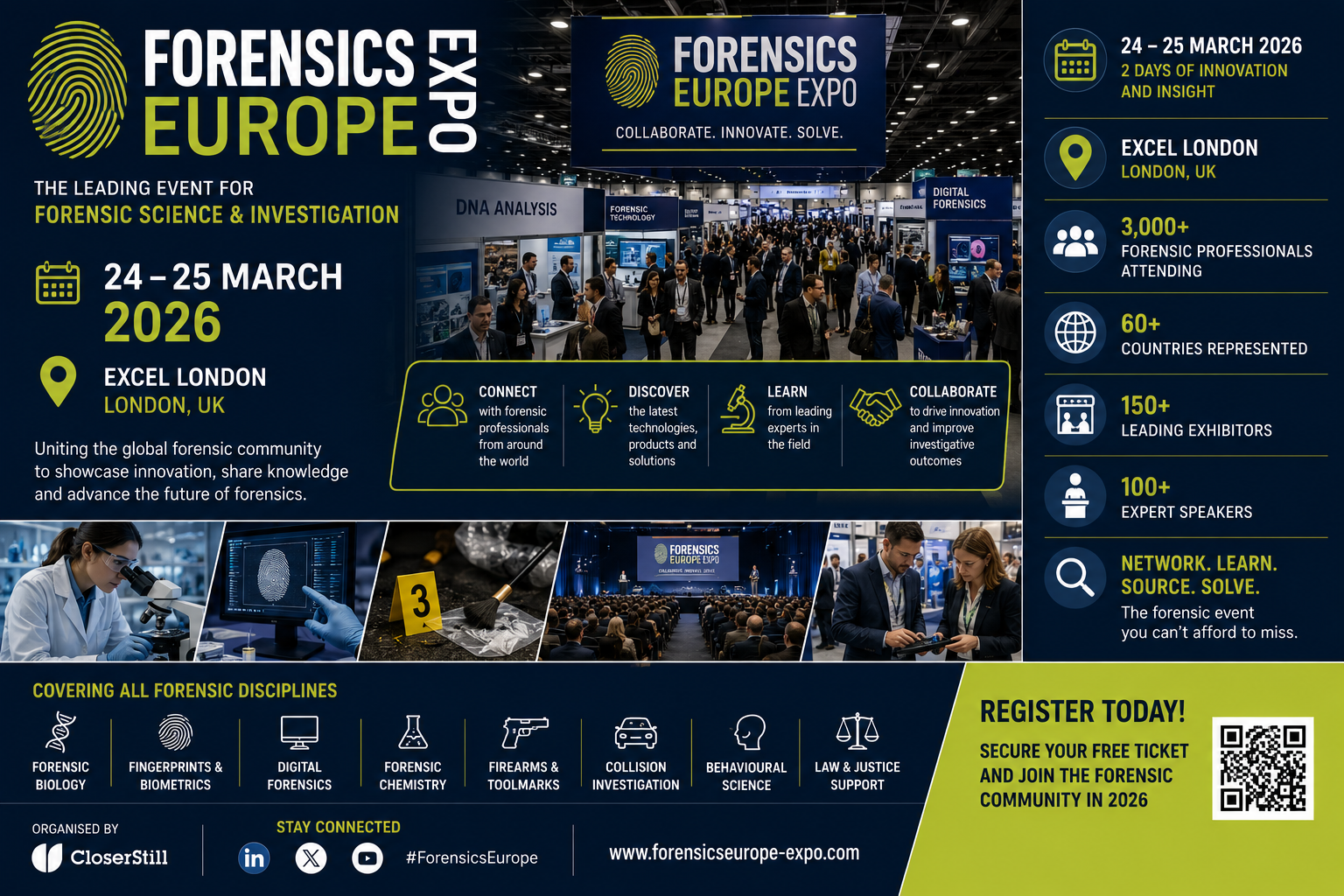 Forensics Europe Expo 2026 Attendees & Exhibitors email List