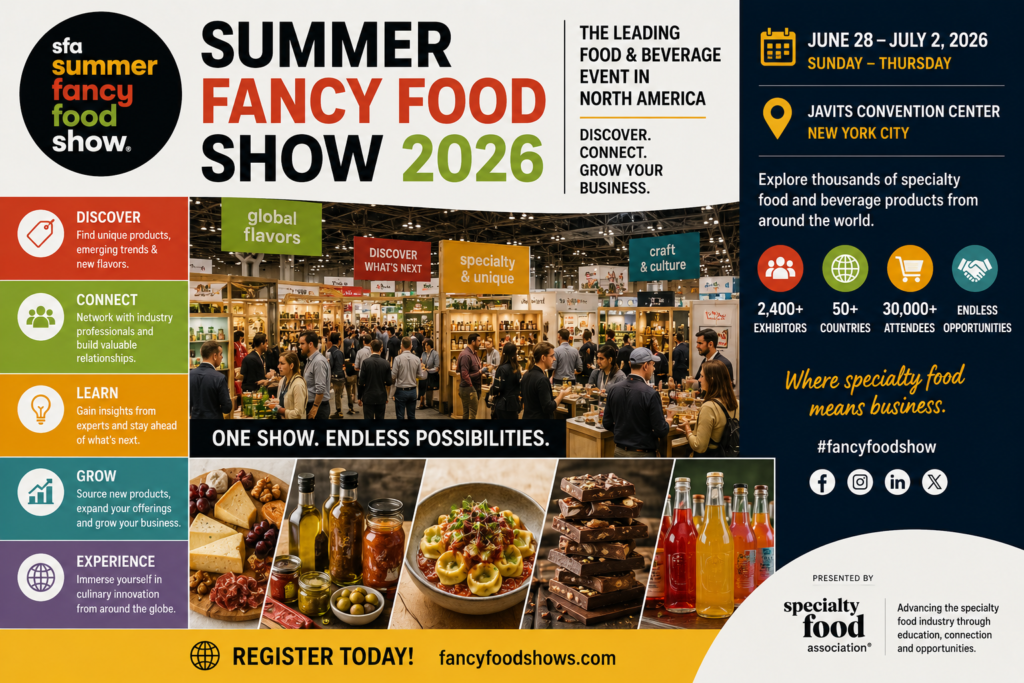 Summer Fancy Food Show 2026 Attendees & Exhibitors List