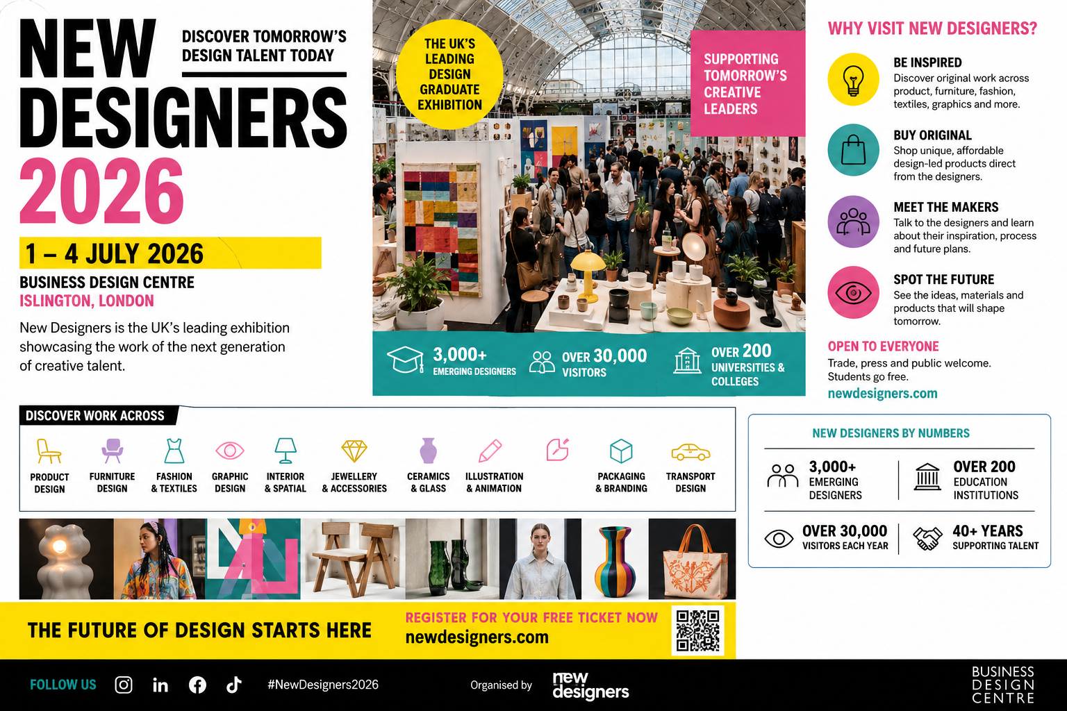New Designers 2026 Attendees & Exhibitors email List