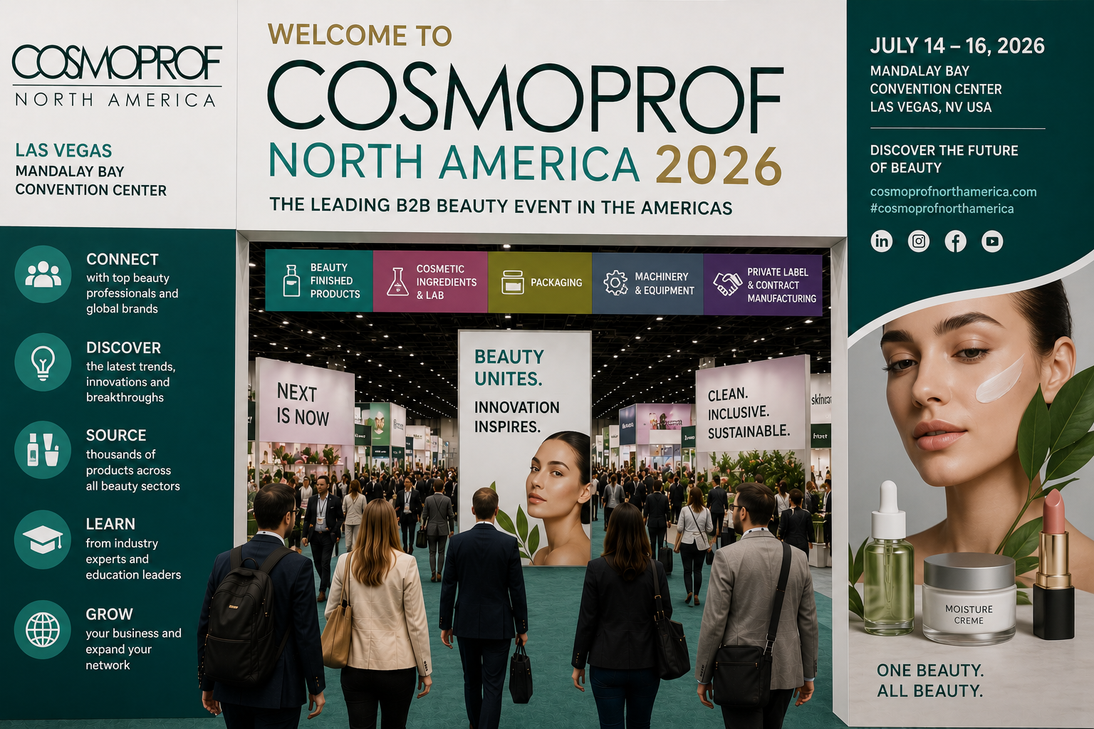 Cosmoprof 2026 Attendees & Exhibitors Email List