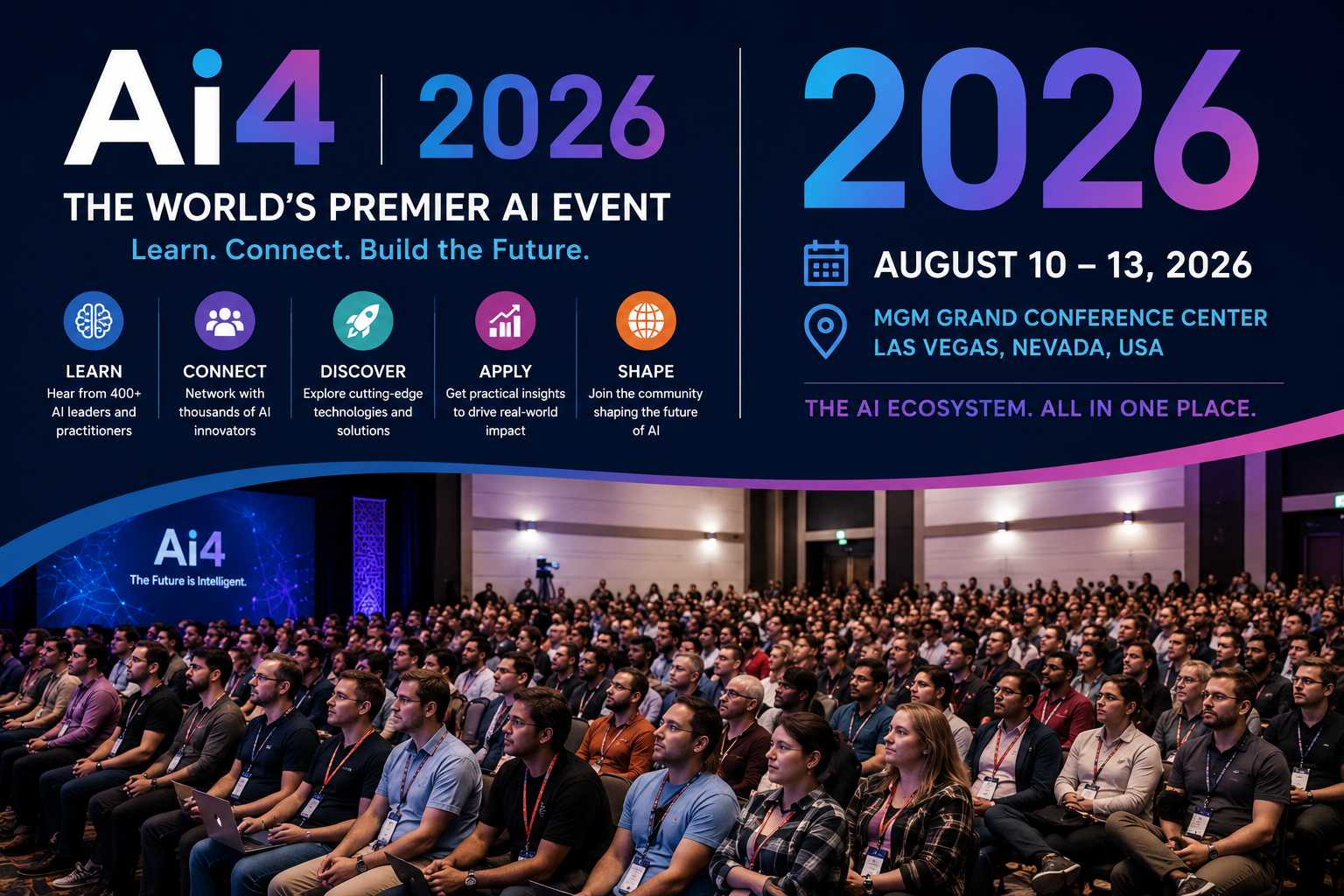 Buy Ai4 2026 Attendees & Exhibitors Email List