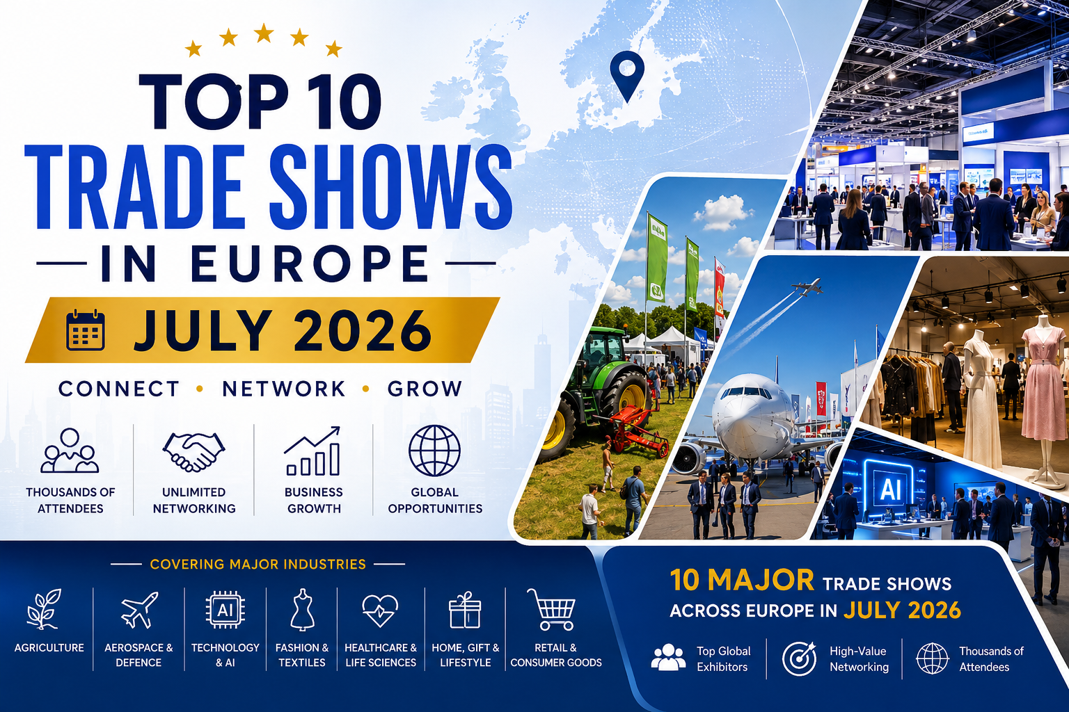 TOP 10 TRADE SHOWS IN EUROPE