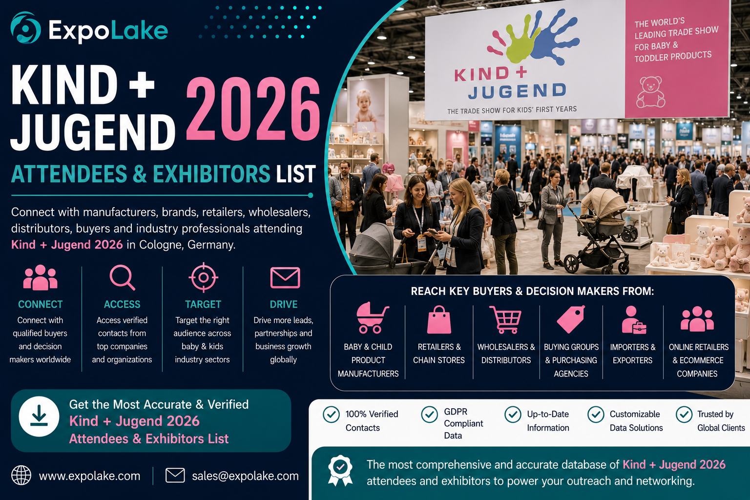 Kind + Jugend 2026 Attendees & Exhibitors List