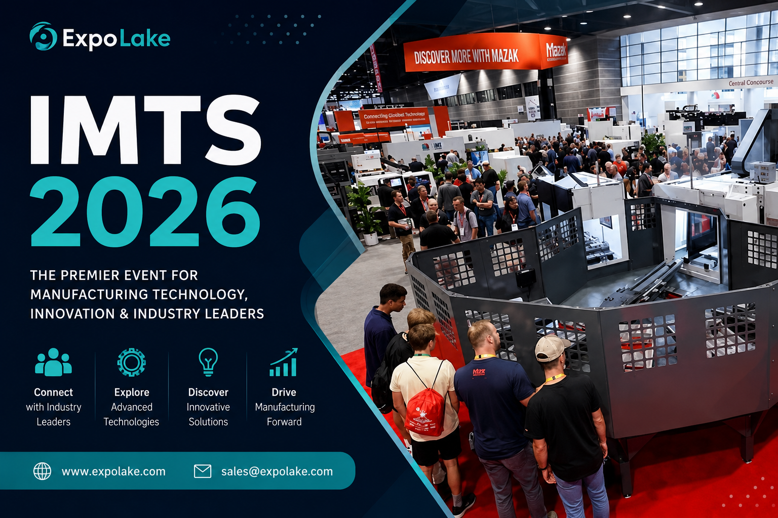 IMTS 2026 Attendees & Exhibitors Email List
