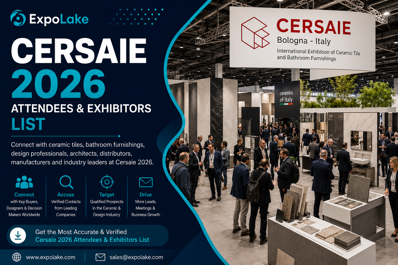 Cersaie 2026 Attendees & Exhibitors List