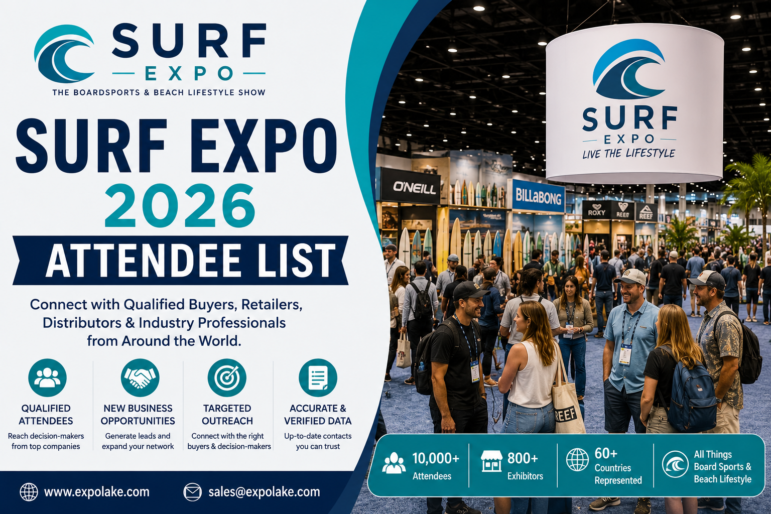 Surf Expo 2026 Attendee List