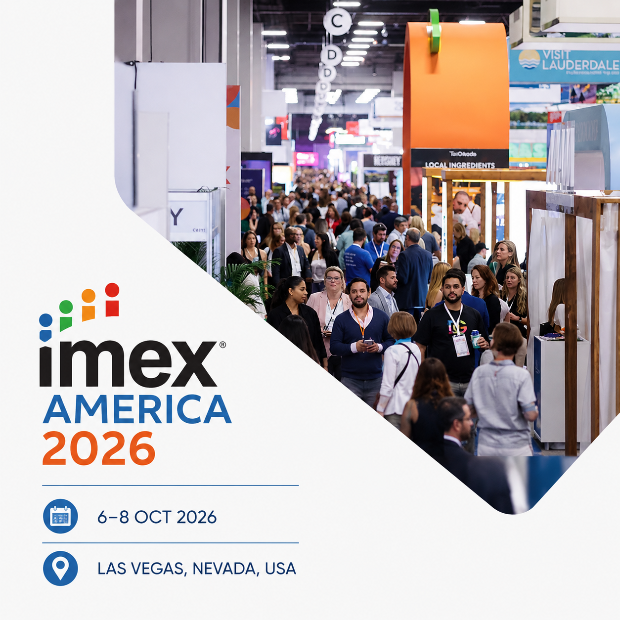IMEX America 2026 Attendees & Exhibitors Email List​