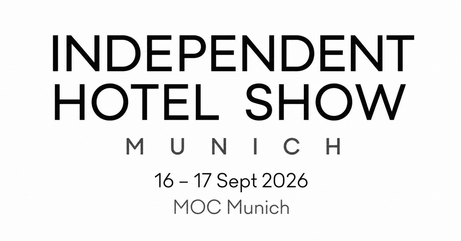 Independent Hotel Show Munich 2026