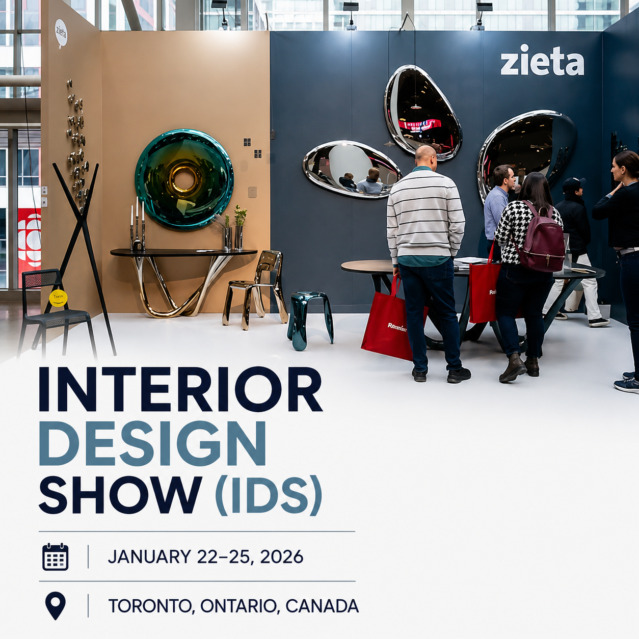 Interior Design Show 2026 Attendees Email List & Exhibitors List​