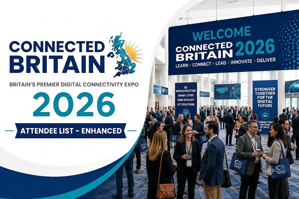 Connected Britain 2026 Attendees Email List