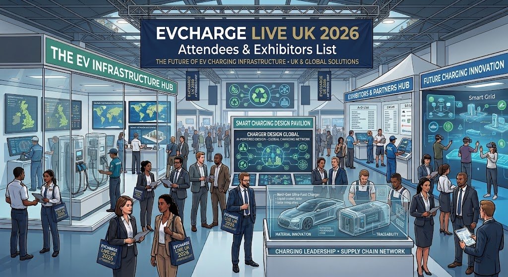 EVCharge Live UK 2026 Attendees & Exhibitors List
