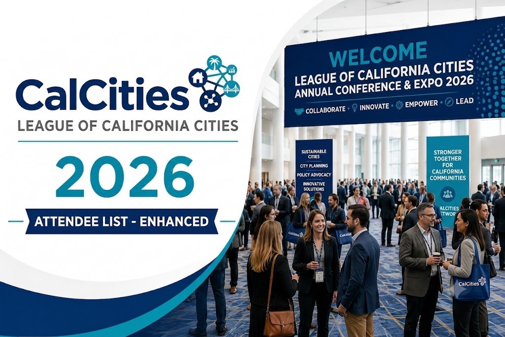 League of California Cities 2026 Attendees Email List