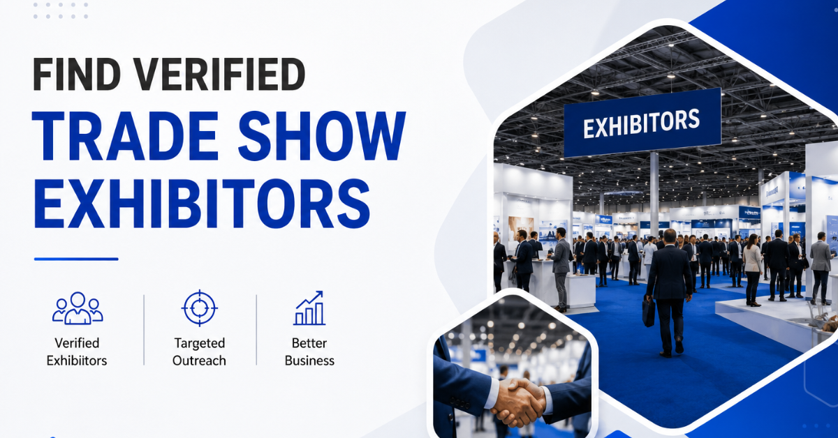 How to Find Verified Trade Show Exhibitors