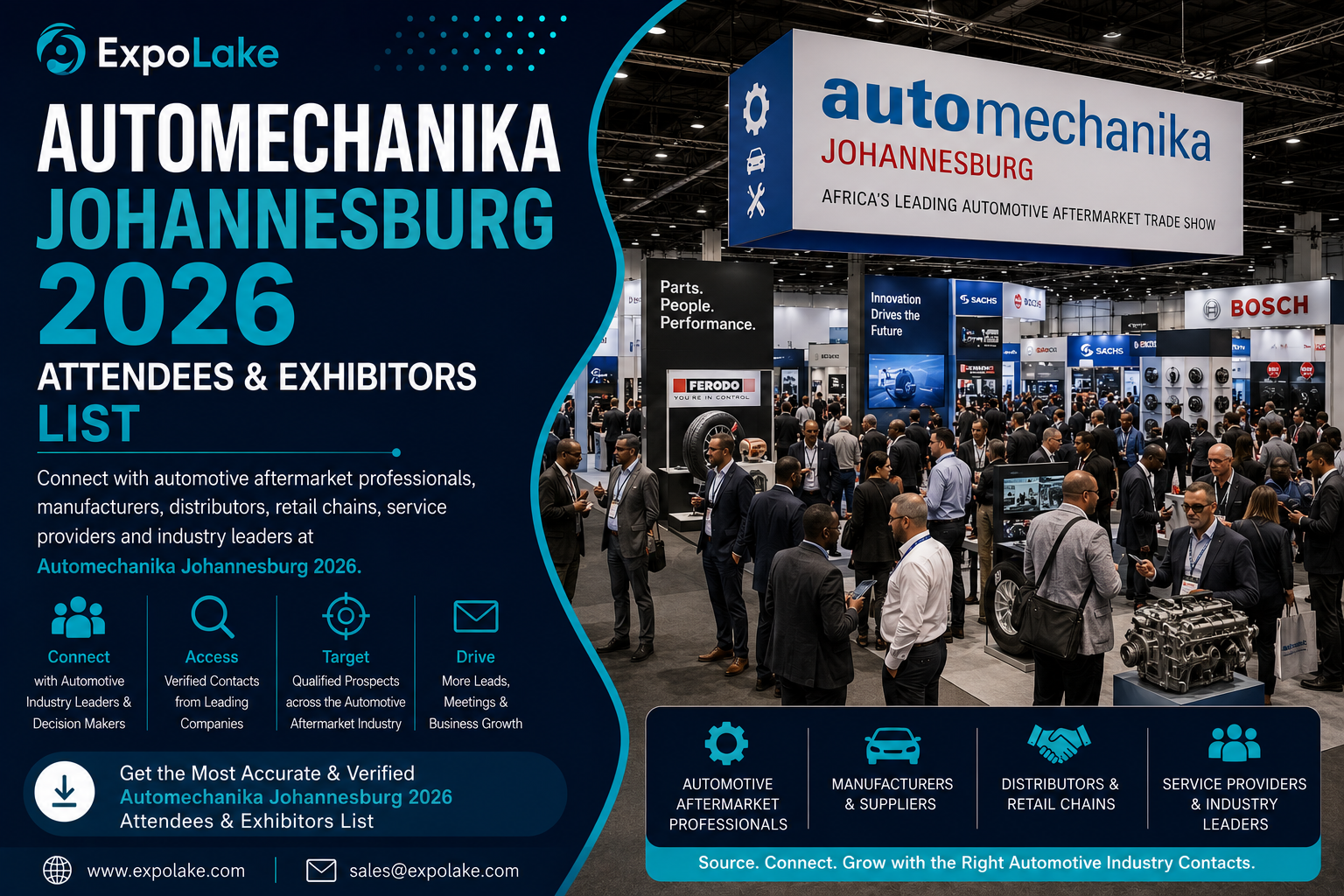 Automechanika Johannesburg 2026 Attendees & Exhibitors List