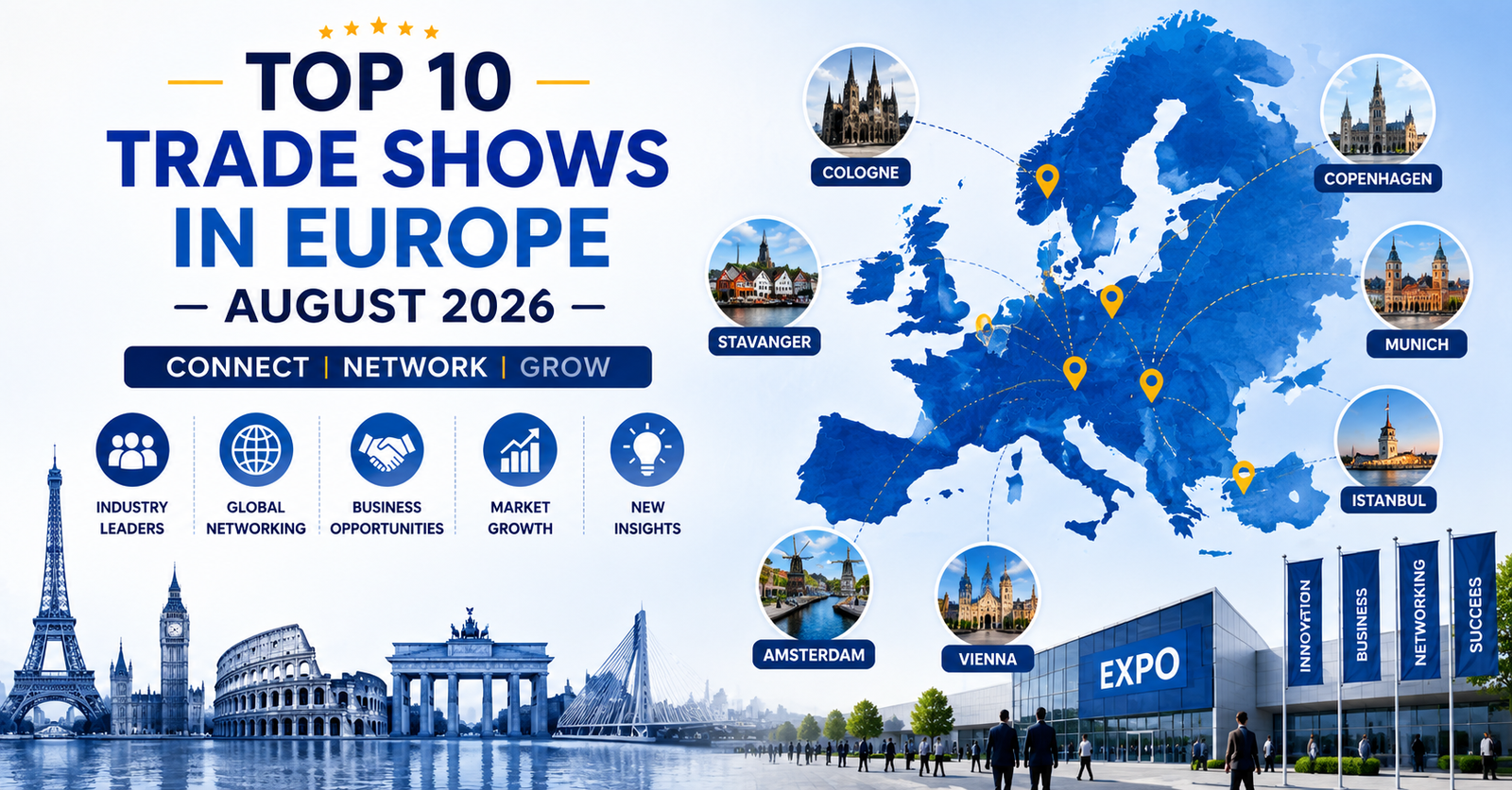 Top Trade Shows in Europe August 2026