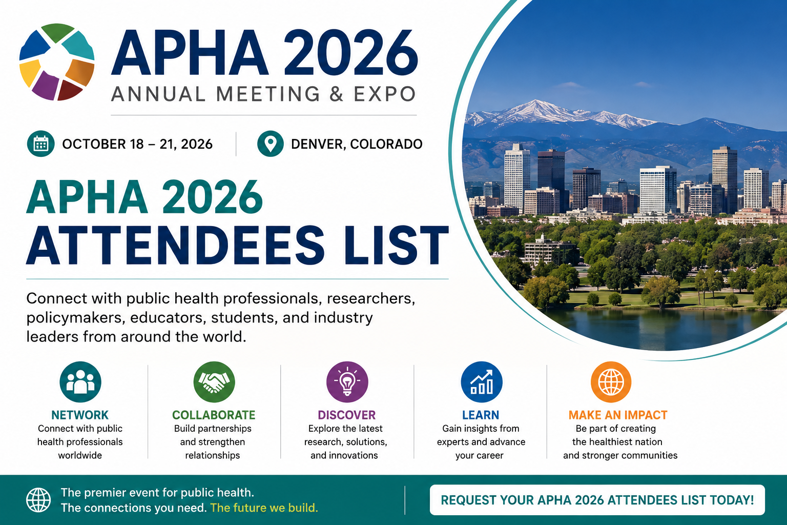 APHA 2026 Attendees List ​