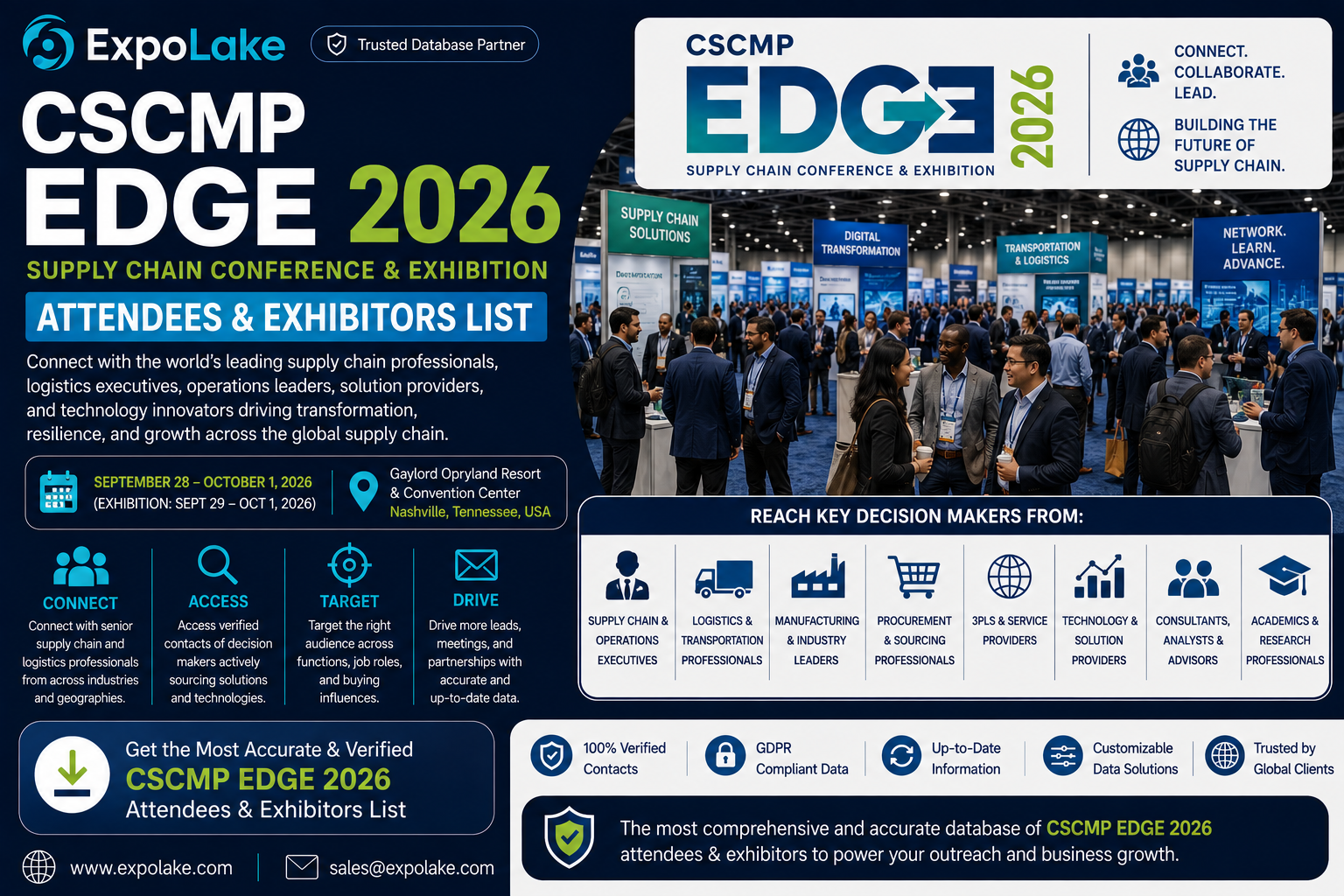 CSCMP EDGE 2026 Attendees & Exhibitors List