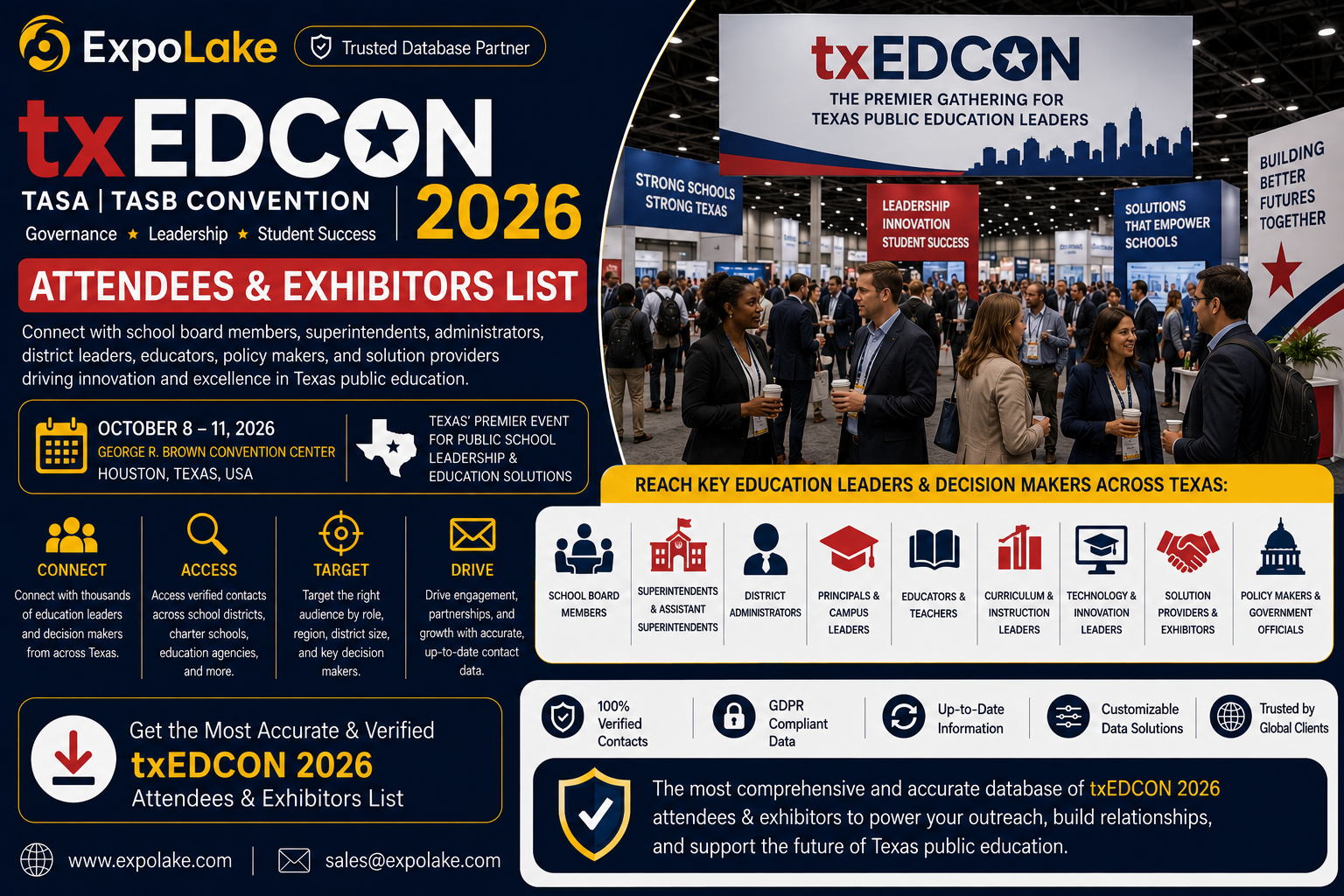 txEDCON 2026 Attendees & Exhibitors List