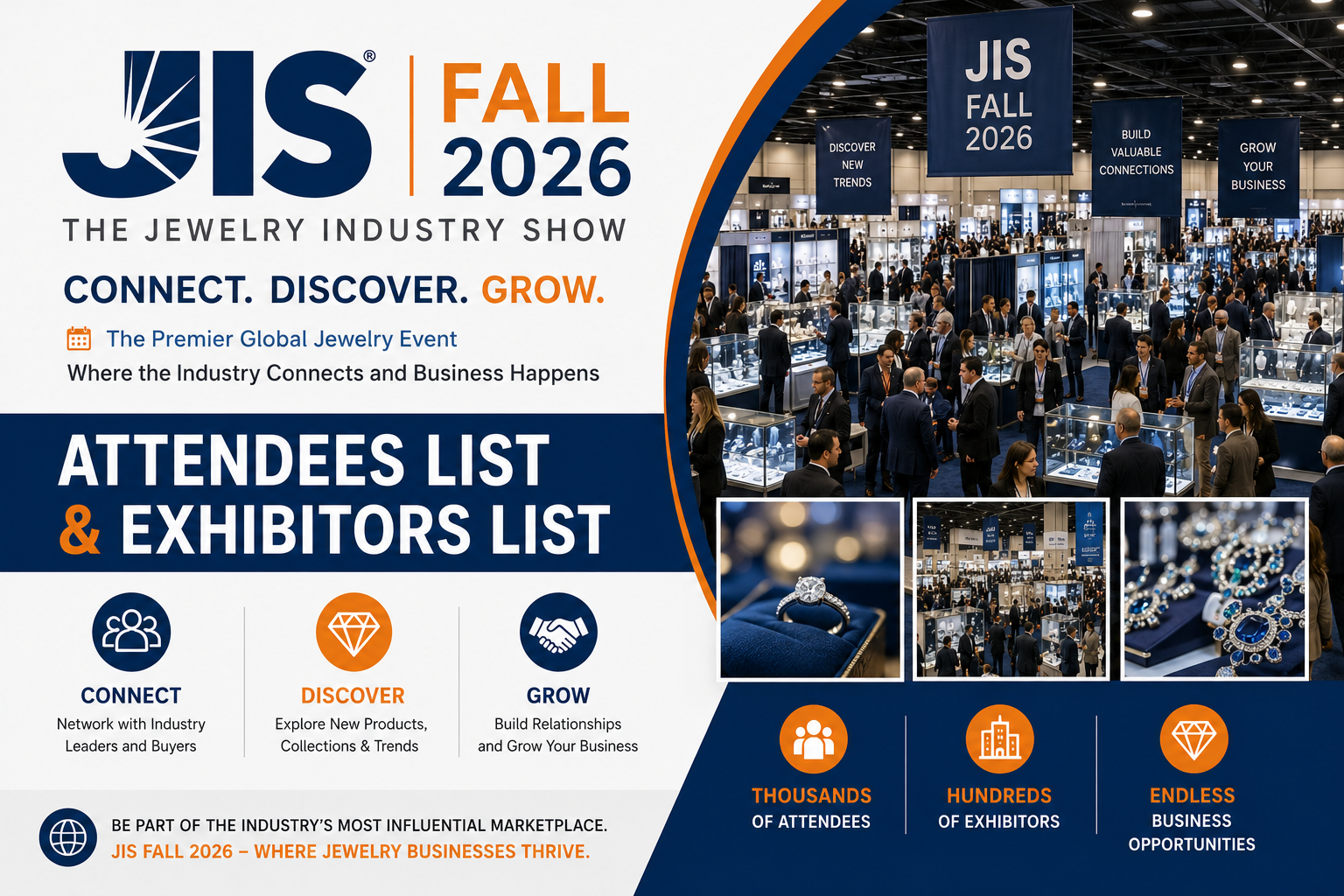 JIS Fall 2026 Attendees List & Exhibitors List​