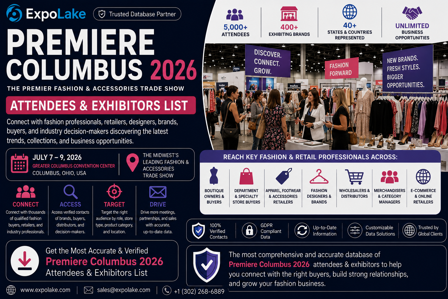 Premiere Columbus 2026 Attendees & Exhibitors List