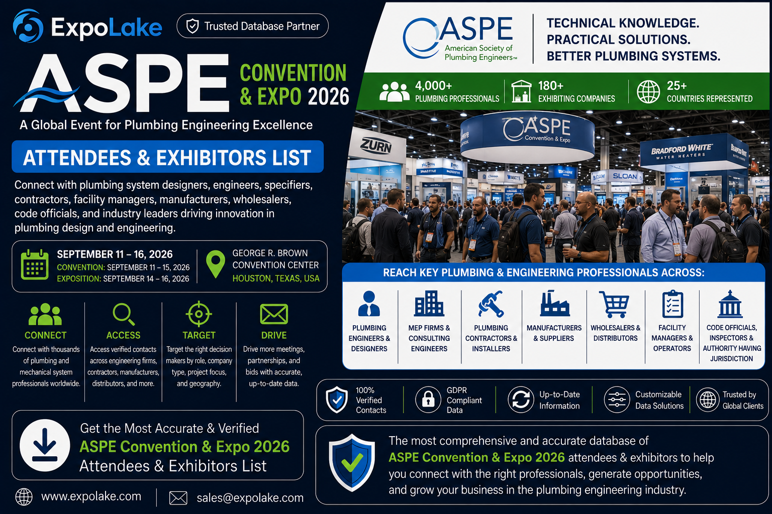 ASPE Convention & Expo 2026 Attendees & Exhibitors List