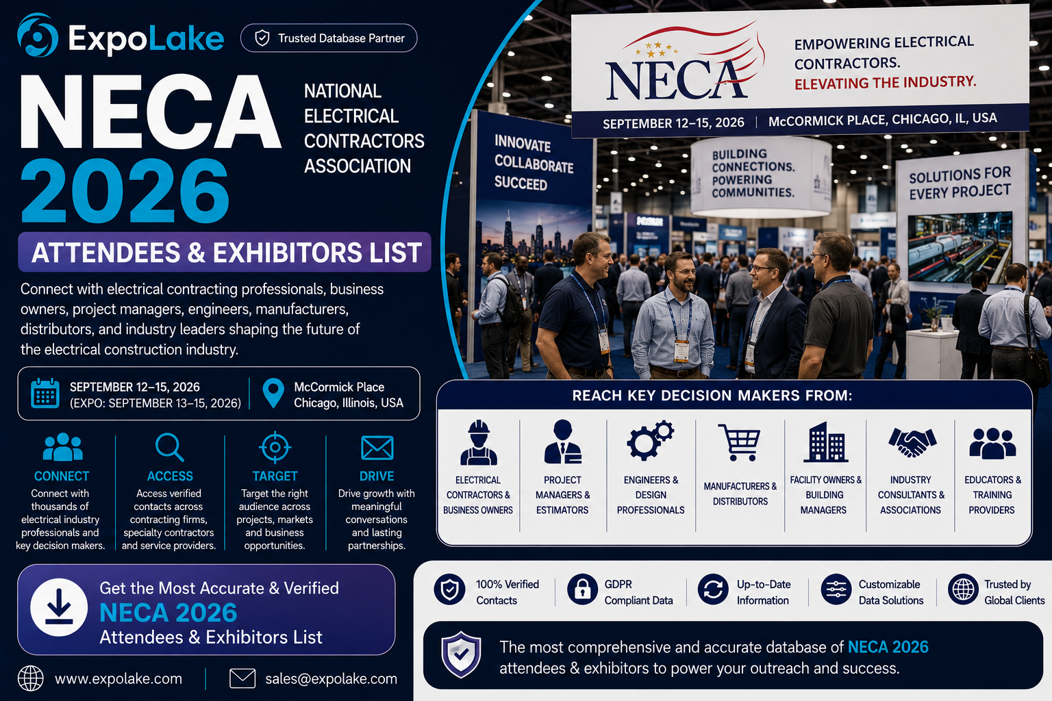 NECA 2026 Attendees & Exhibitors List