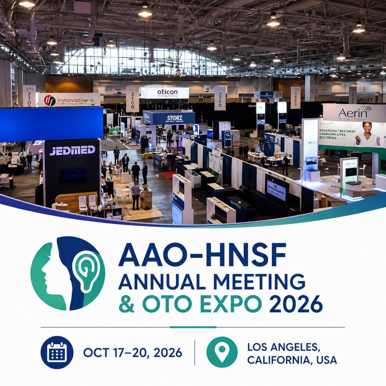 AAO-HNSF Annual Meeting & OTO EXPO 2026 Attendees List & Exhibitors List​