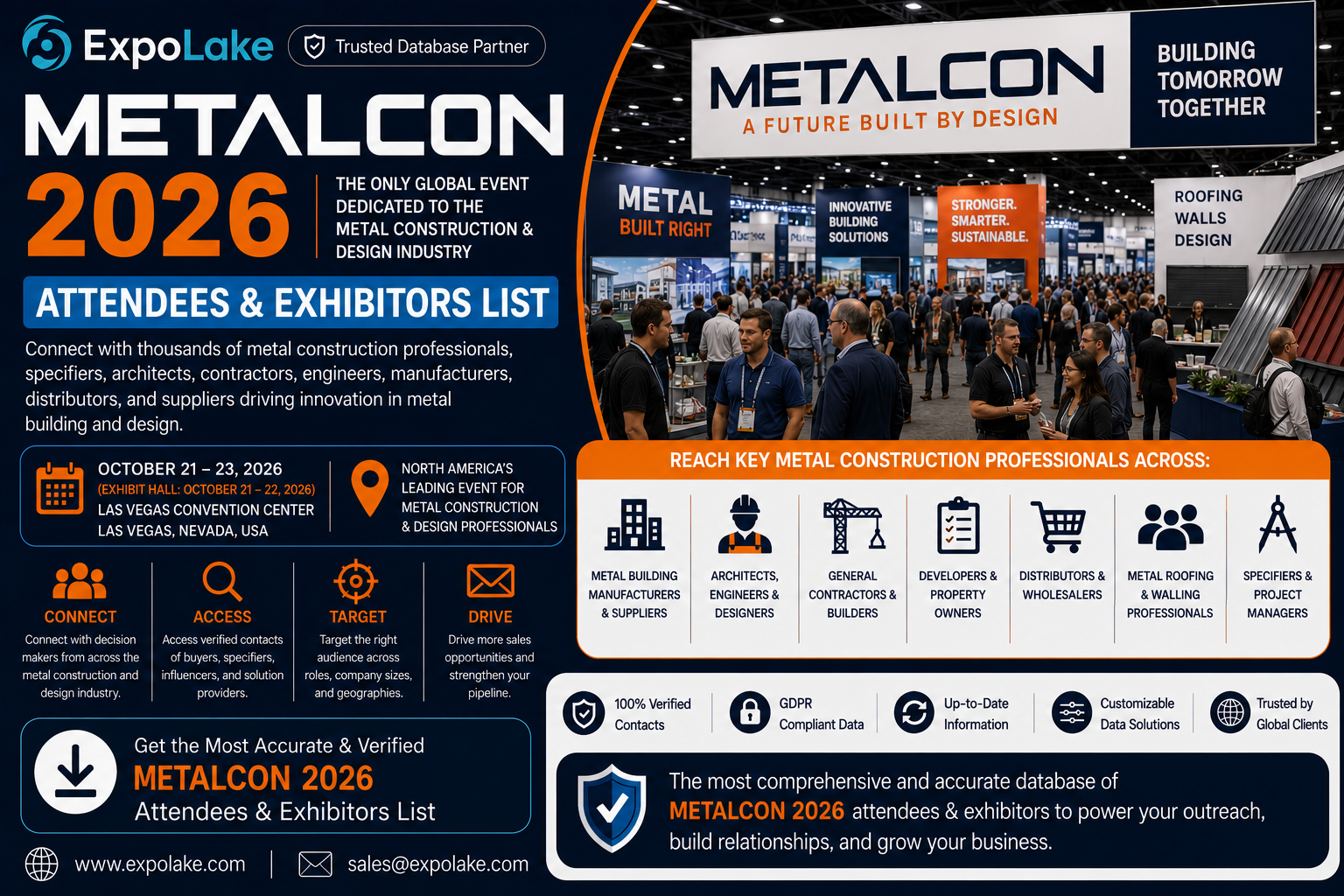 METALCON 2026 Attendees & Exhibitors List