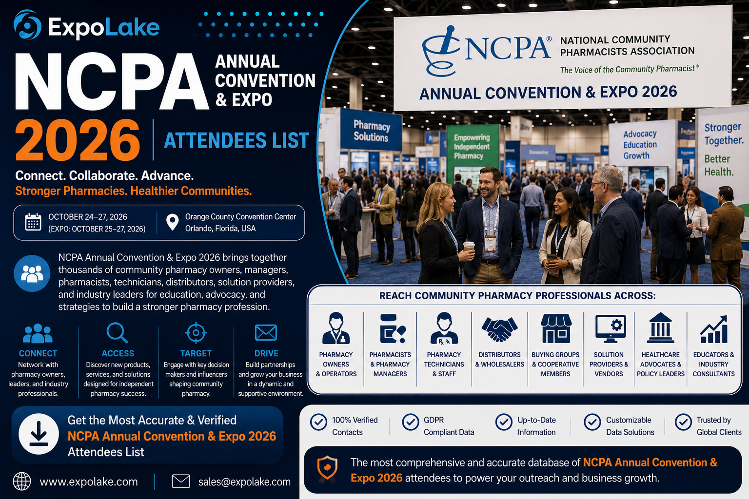 NCPA Annual Convention & Expo 2026 Attendees List