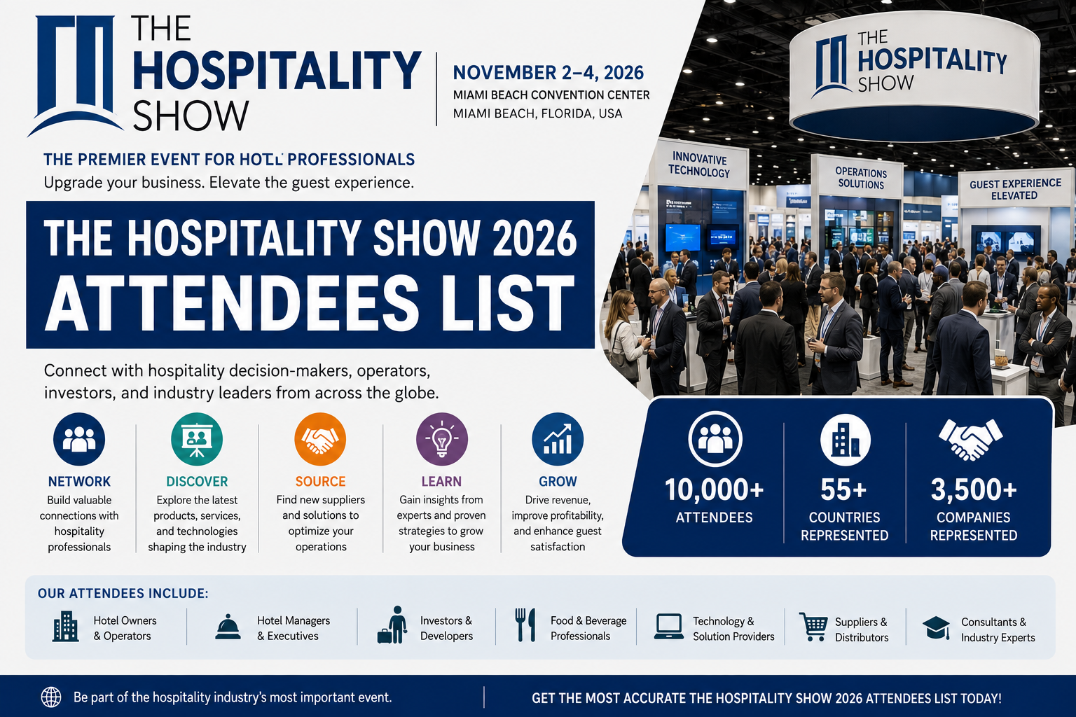 The Hospitality Show 2026 Attendees List​