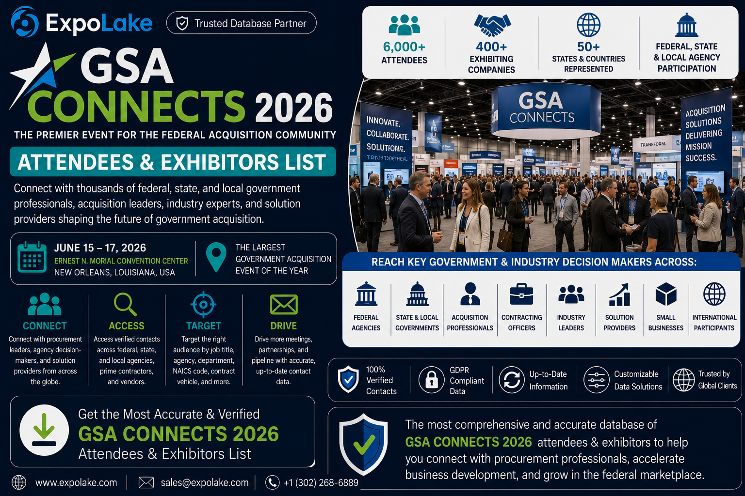 GSA Connects 2026 Attendees & Exhibitors List