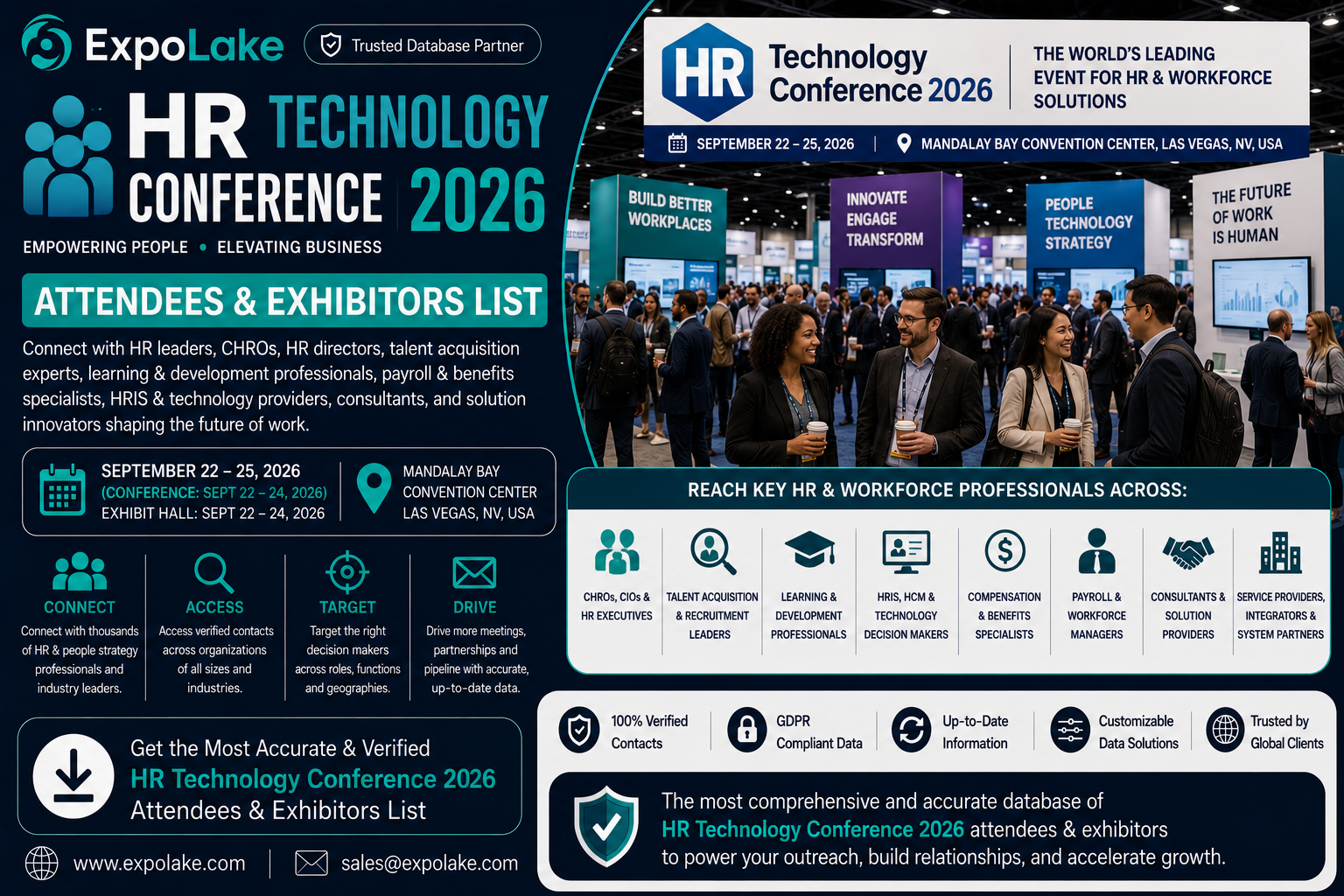 HR Technology Conference 2026 Attendees & Exhibitors List