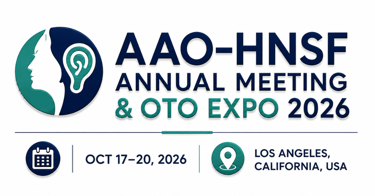AAO-HNSF Annual Meeting & OTO EXPO 2026