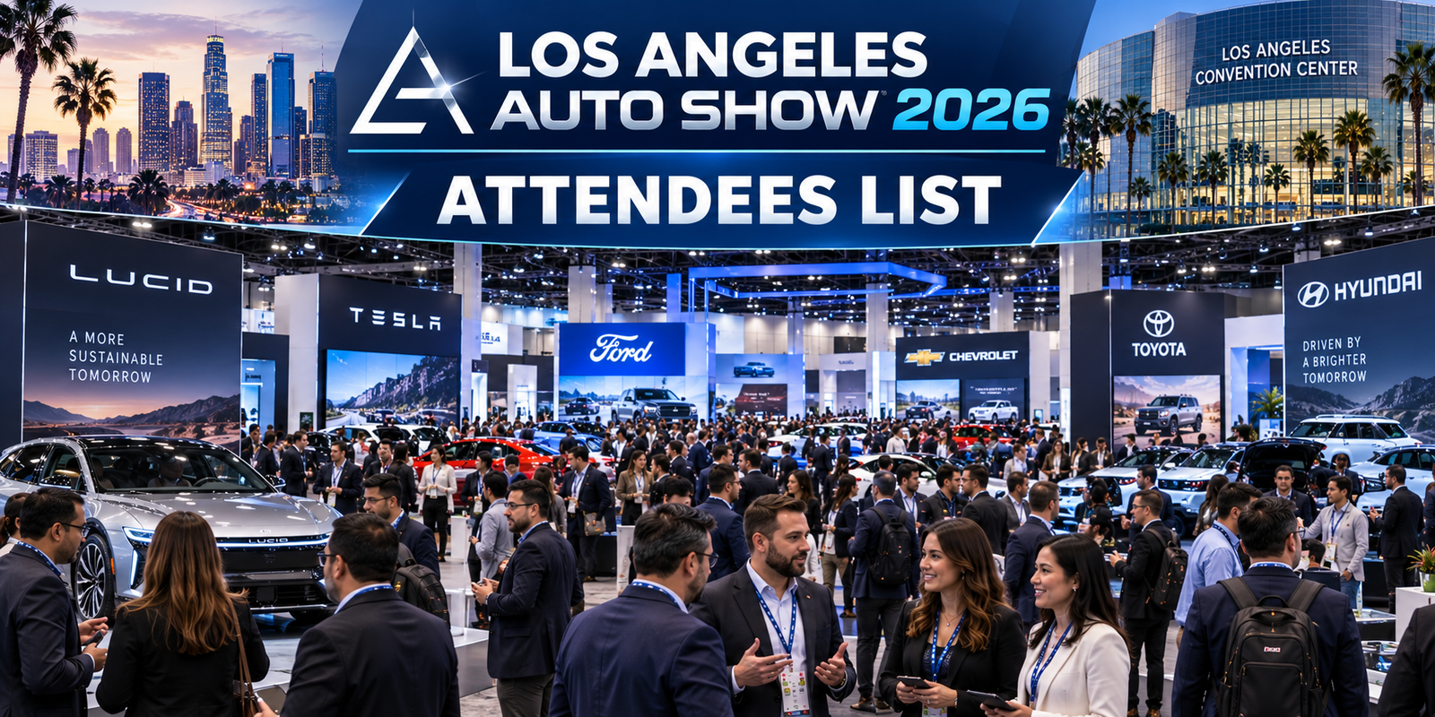 Los Angeles Auto Show 2026 Attendees List