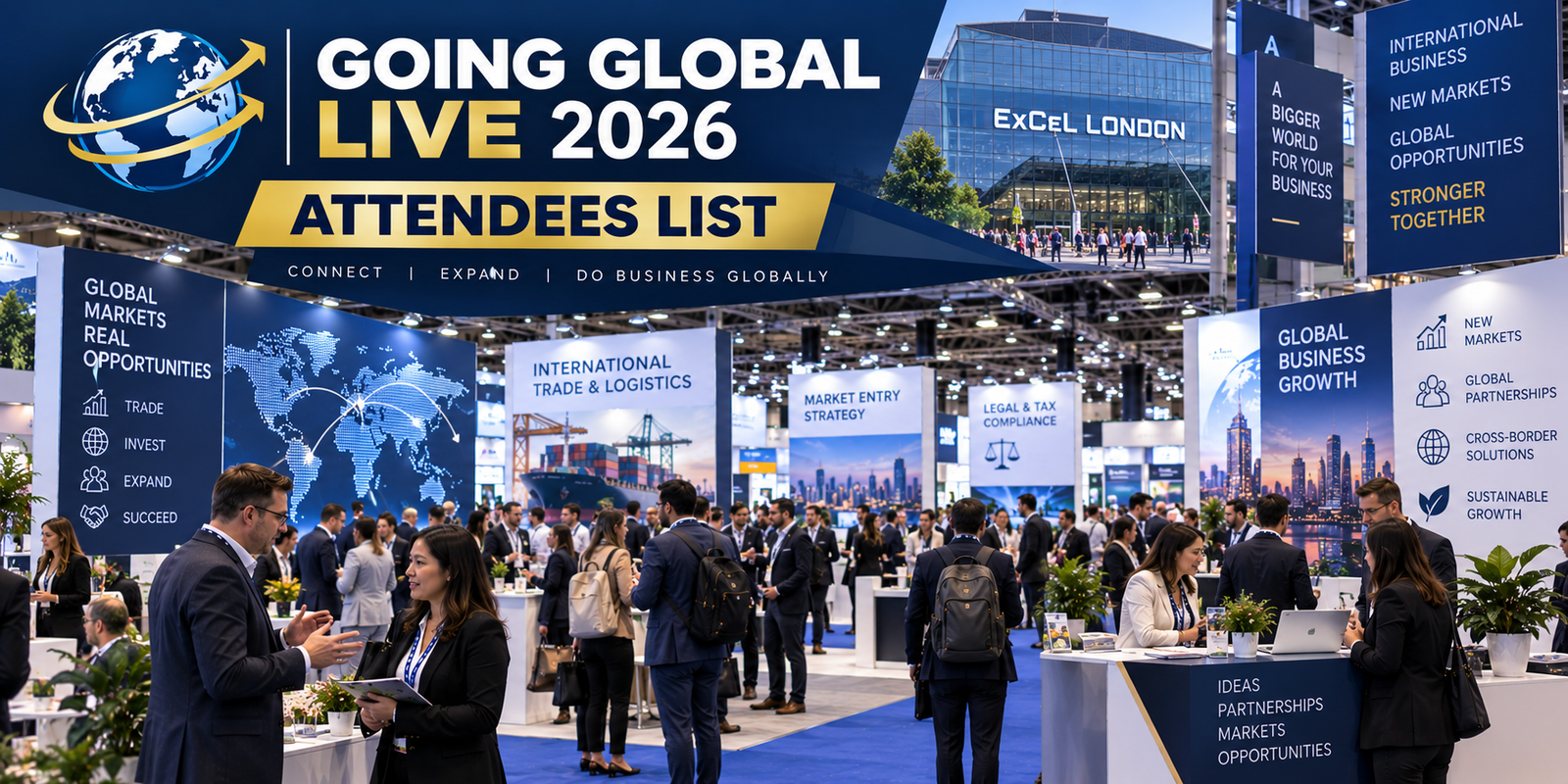 Going Global Live 2026 Attendees List