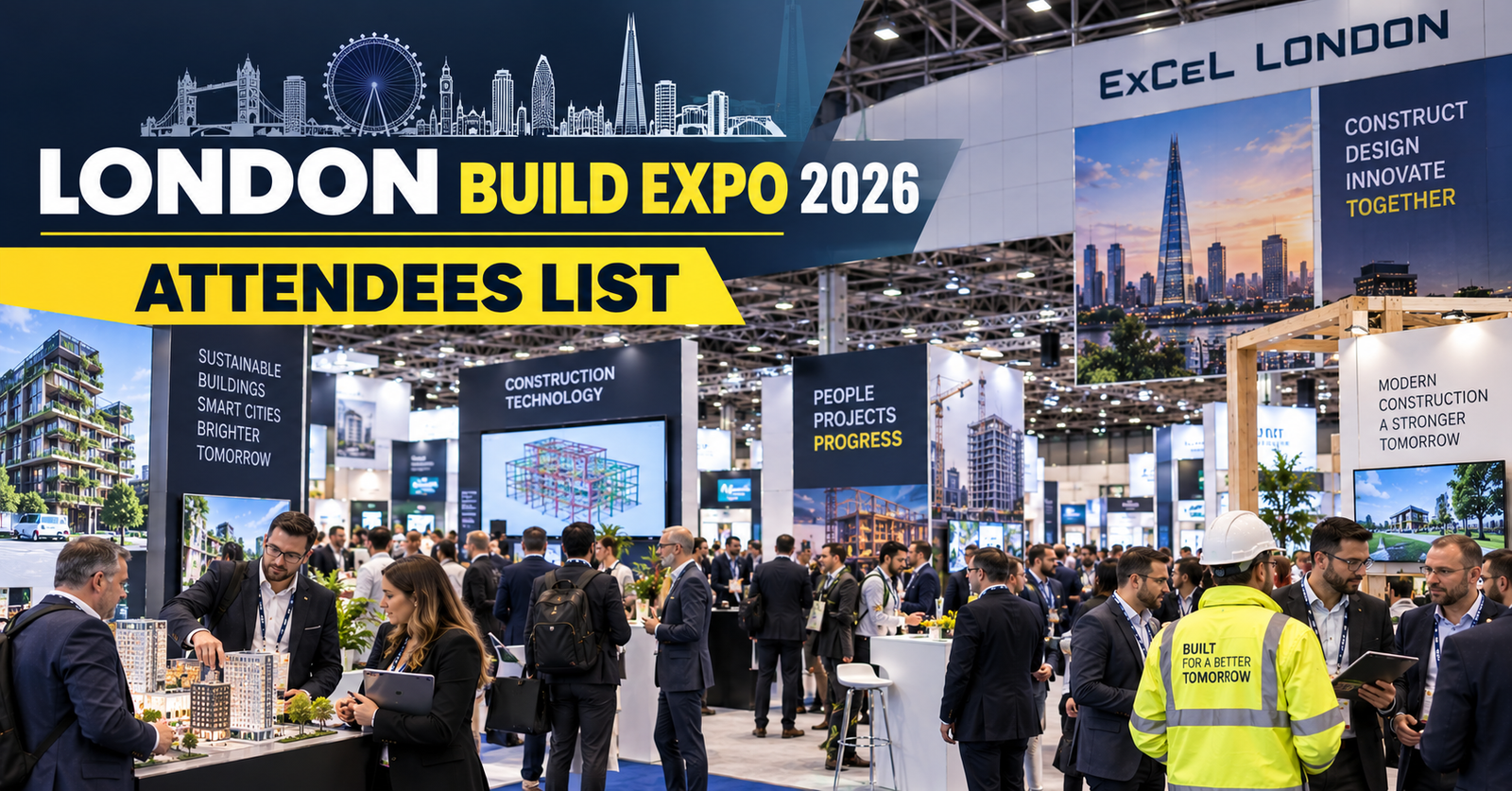 London Build Expo 2026 Attendees List