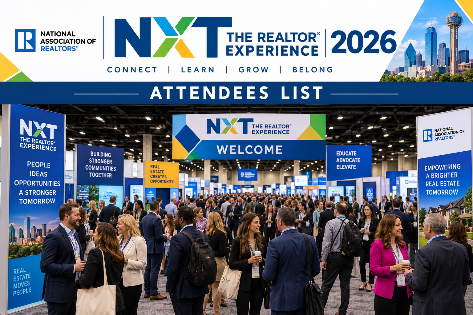 NXT The REALTOR Experience 2026 Attendees List