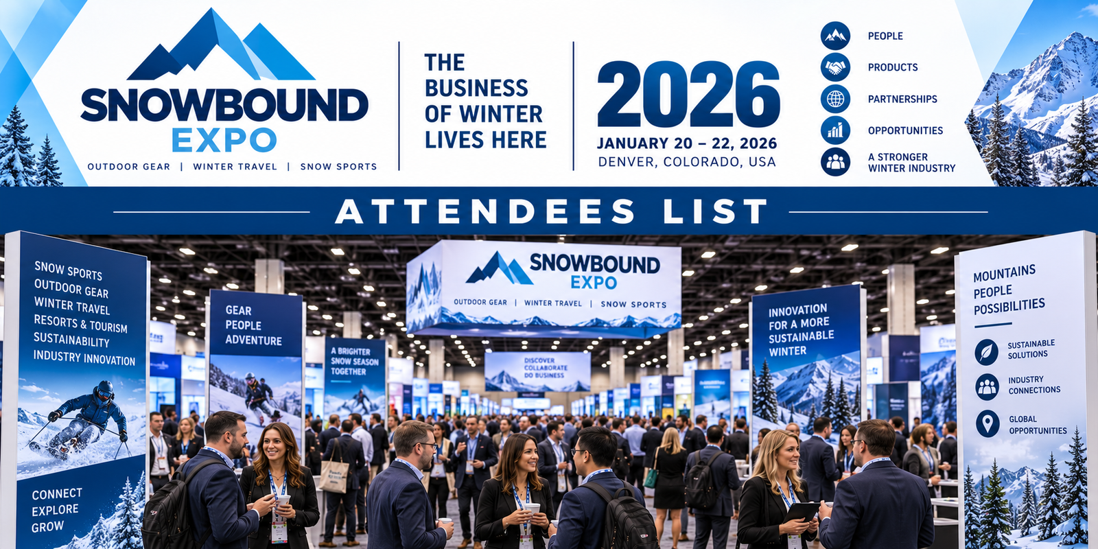 Snowbound Expo 2026 Attendees List