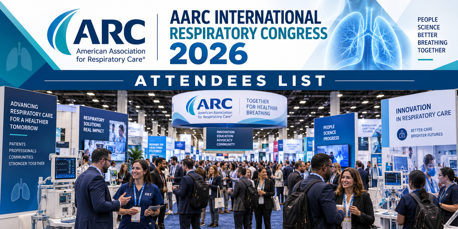 AARC International Respiratory Congress 2026 Attendees List