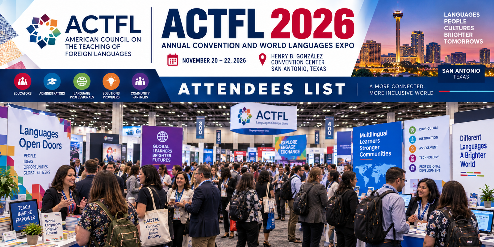 ACTFL 2026 Attendees List