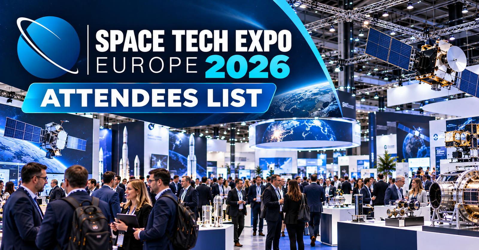 Space Tech Expo Europe 2026 Attendees List