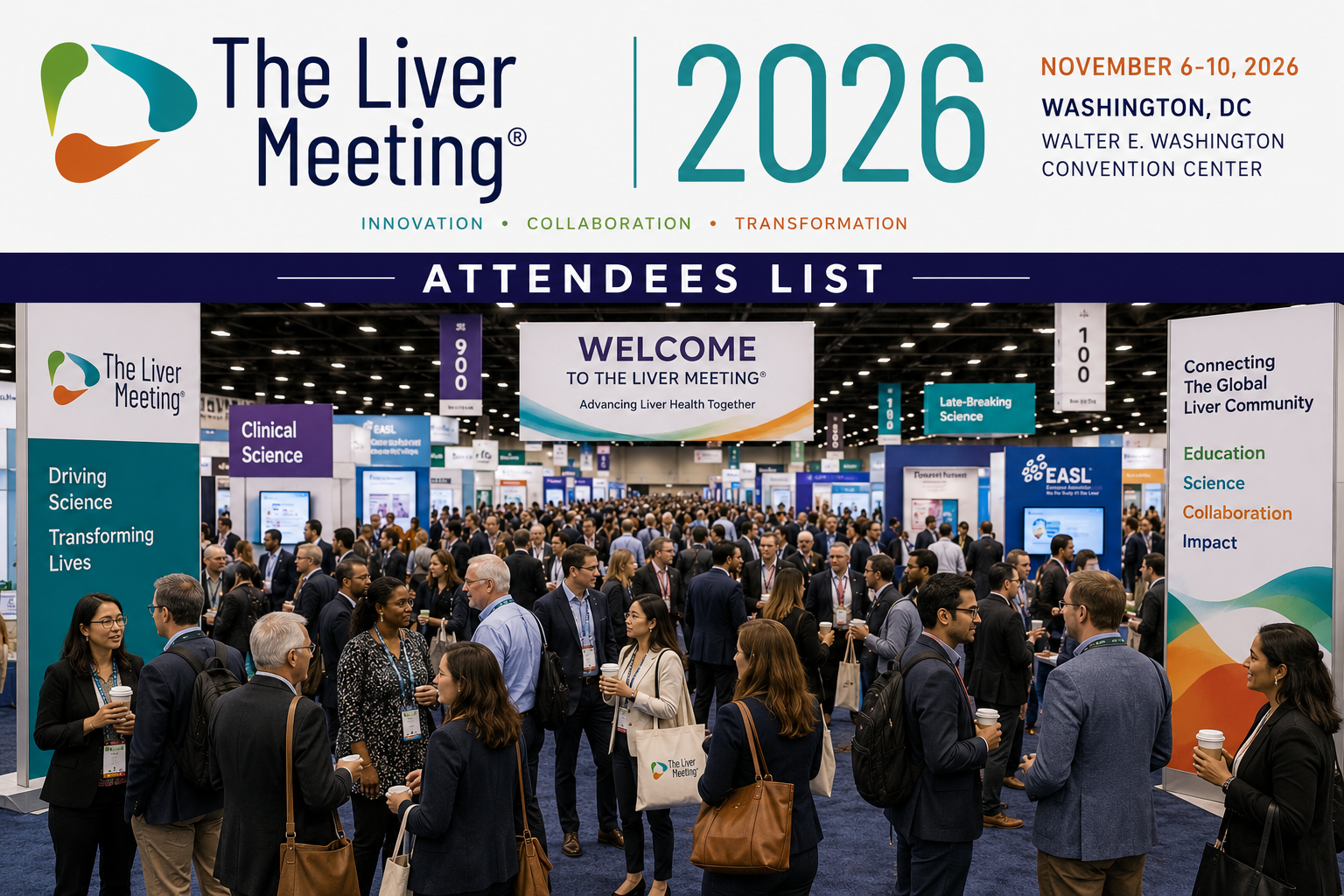 The Liver Meeting 2026 Attendees List